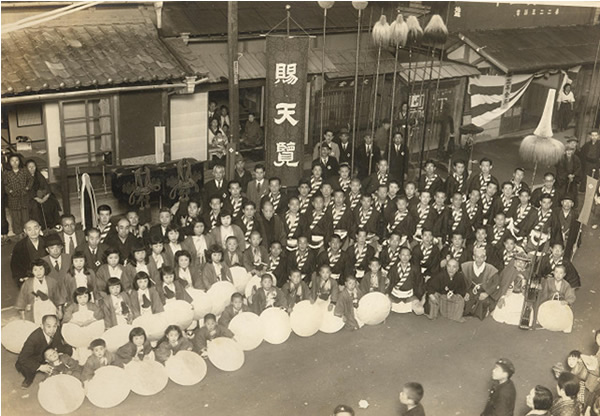 昭和25年当時の本町3丁目