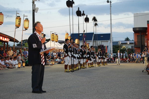 大名行列挿絵 山形県河北町遠征